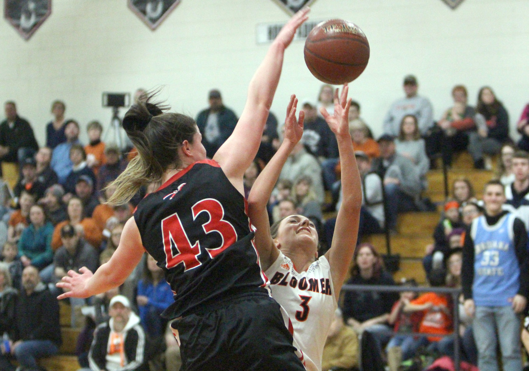 Baldwin-Woodville at Bloomer girls basketball 2-22-19